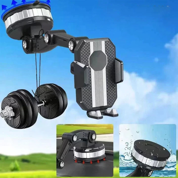 Soporte de Teléfono con Súper Absorción – ¡Tu celu pegado firme como roca en cualquier parte.