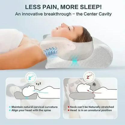 Almohada Ortopédica Viscoelástica Cojín